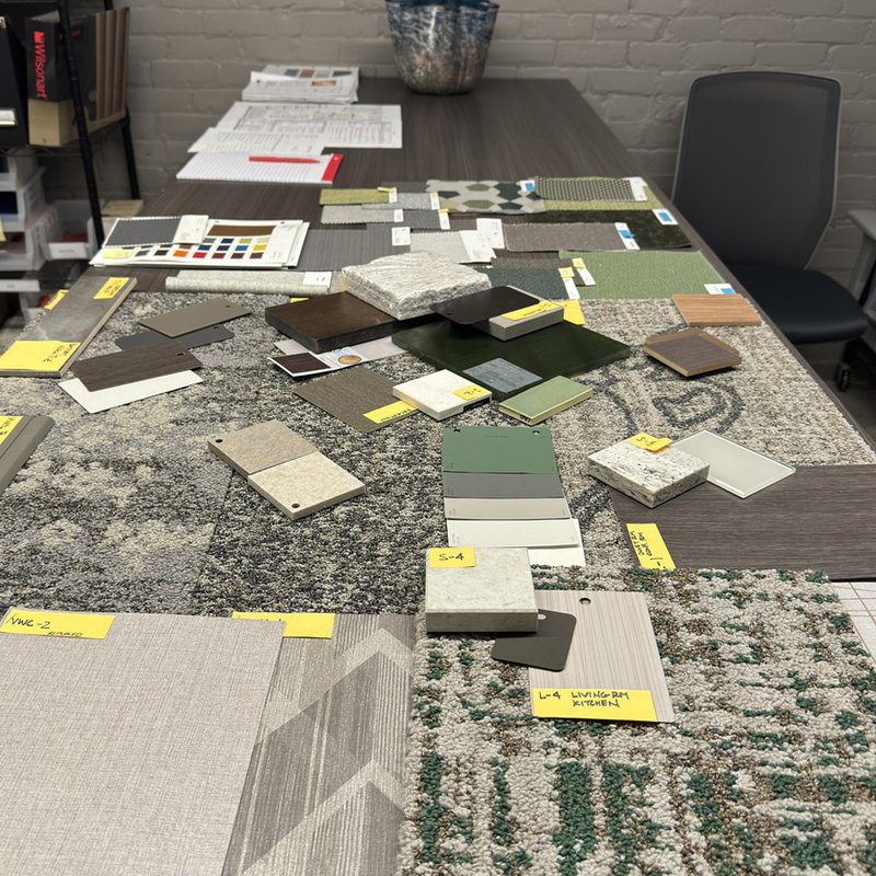 Preconstruction drawings and material selections reviewed by Reschka Design Build
