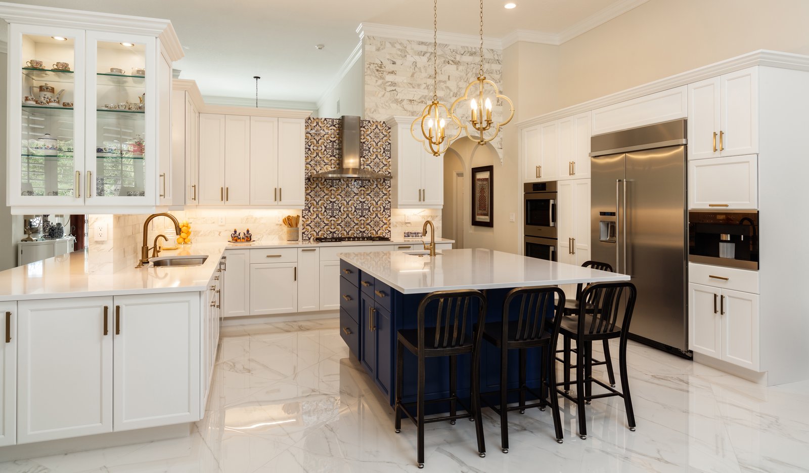 Brighton + Kitchen design-build project by Reschka Design Build