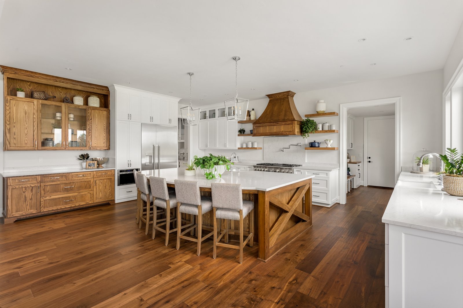 Woodland + Estate custom cabinetry by Reschka Design Build